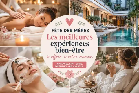 Offrez à votre maman une expérience bien-être inoubliable pour la fête des mères à Paris : massages, spa, soins relaxants.