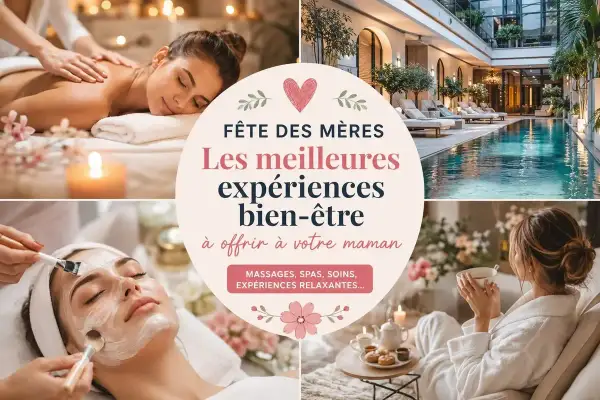 Offrez à votre maman une expérience bien-être inoubliable pour la fête des mères à Paris : massages, spa, soins relaxants.